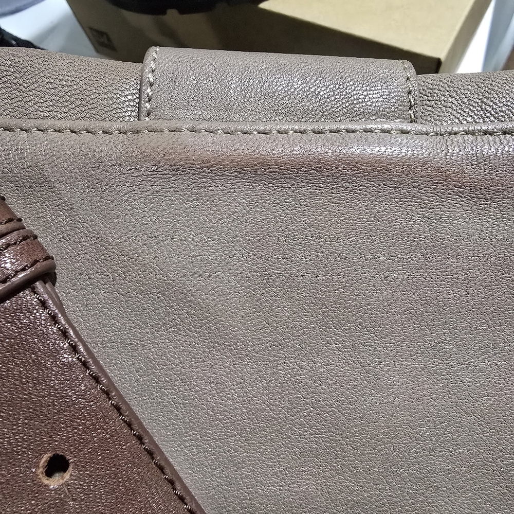 Sondra Roberts Taupe Shoulder Bag - Picture 16 of 16